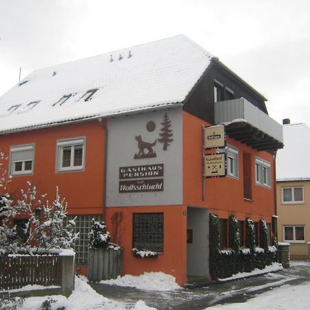 Gasthaus Zur Wolfsschlucht Hotel Sugenheim Exterior photo